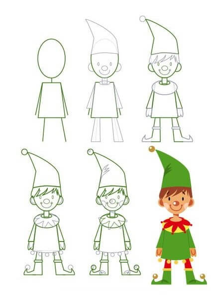 Elf idea (8) Drawing Ideas