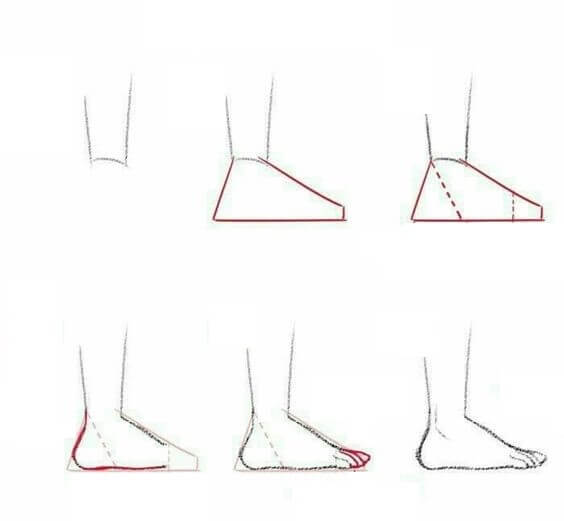 Feet idea (10) Drawing Ideas