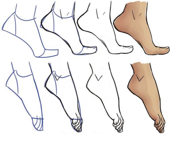 Feet idea (11) Drawing Ideas