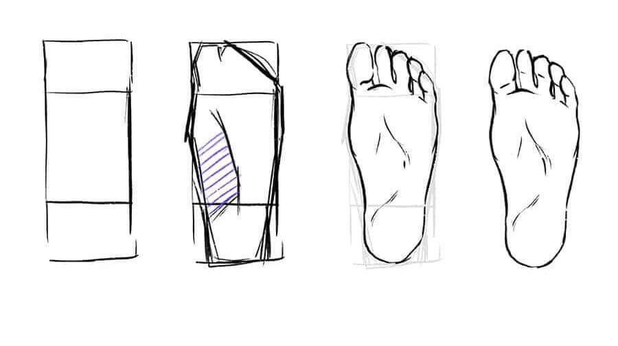 Feet idea (21) Drawing Ideas