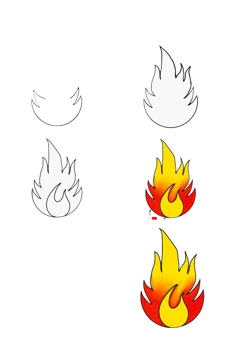 Fire idea (1) Drawing Ideas