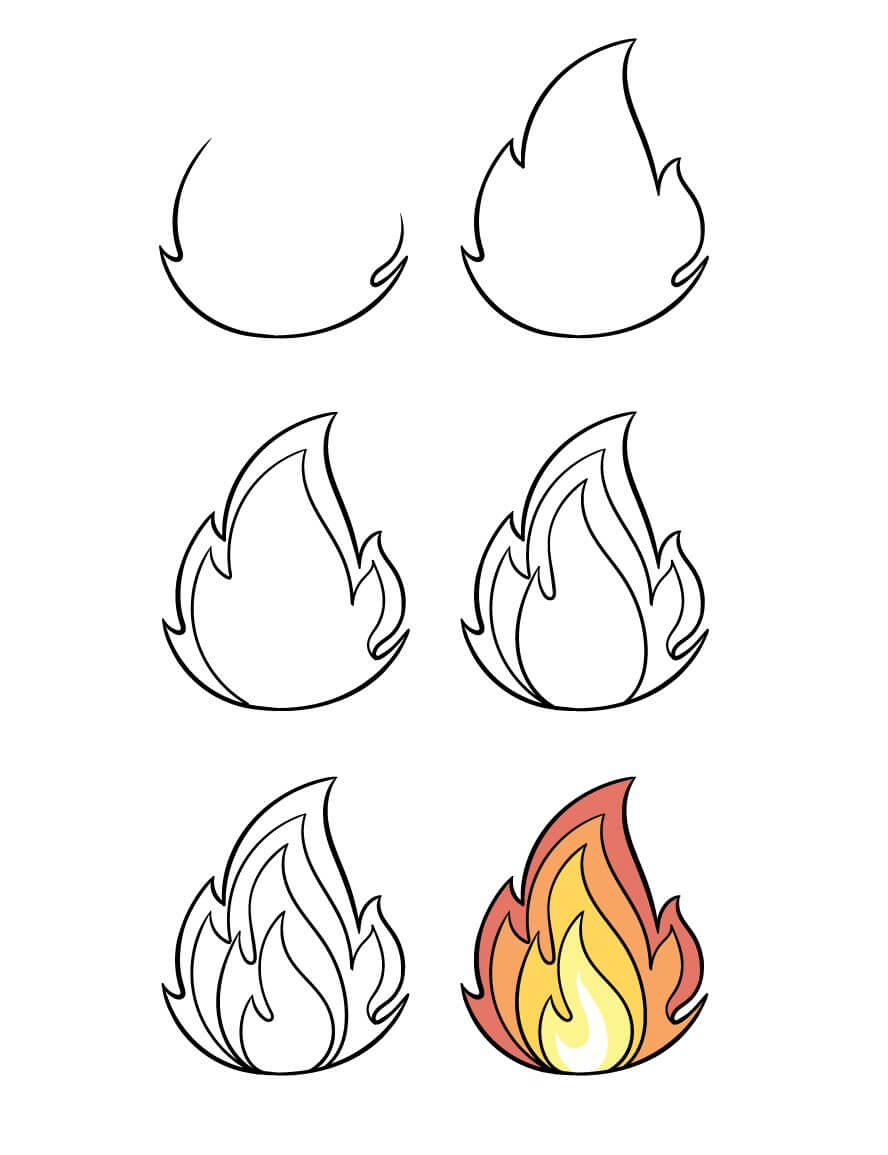 Fire idea (13) Drawing Ideas