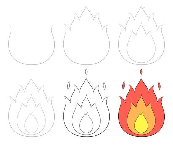 Fire idea (4) Drawing Ideas