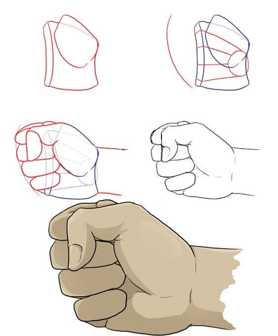 Fist idea (14) Drawing Ideas