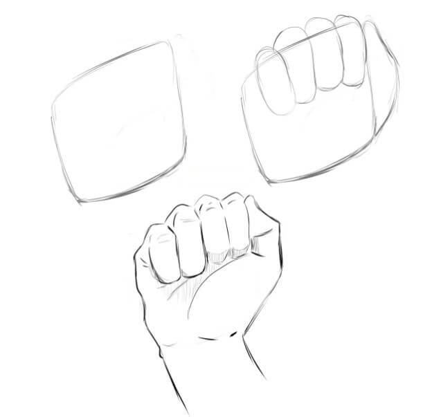 Fist idea (22) Drawing Ideas