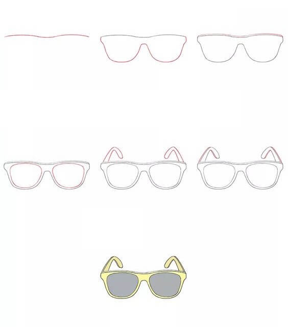 Glasses idea (10) Drawing Ideas