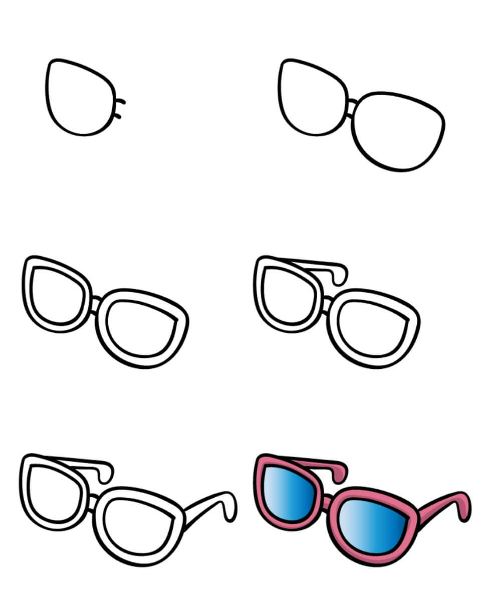 Glasses idea (9) Drawing Ideas