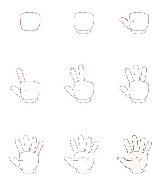 Hand idea (2) Drawing Ideas