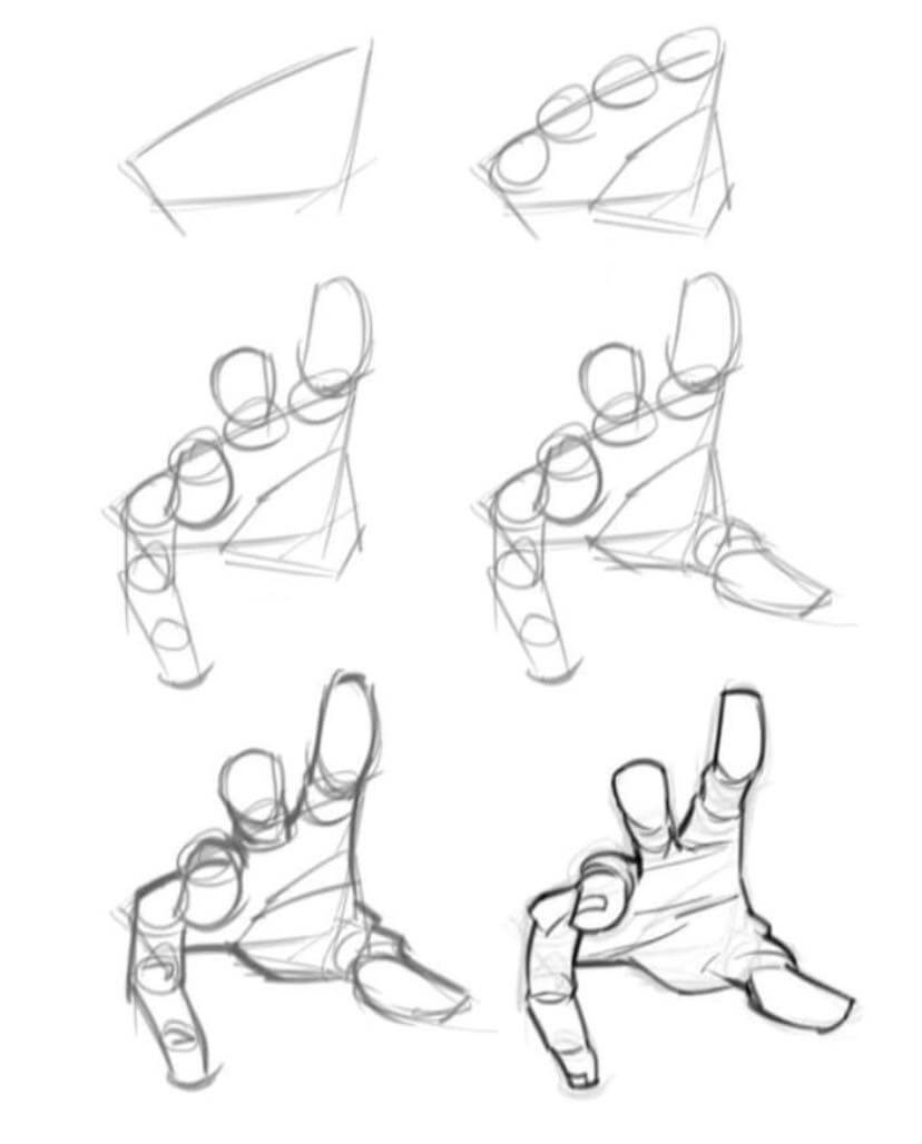 Hand idea (21) Drawing Ideas