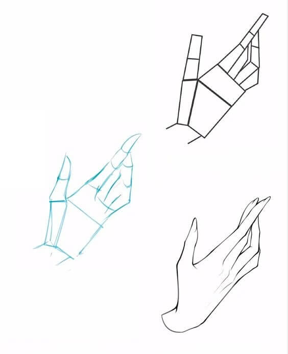 Hand idea (25) Drawing Ideas