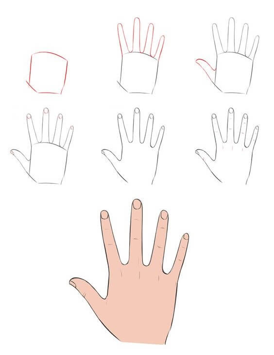 Hand idea (27) Drawing Ideas