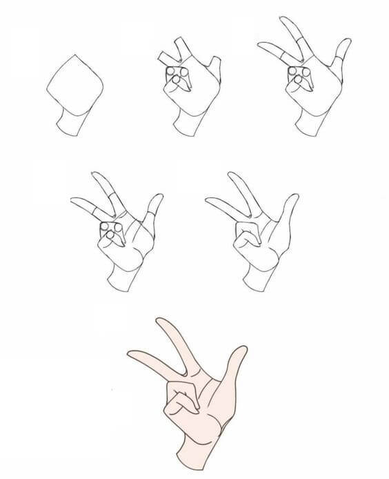 Hand idea (7) Drawing Ideas