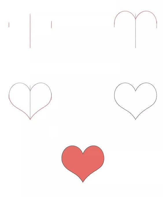 How to draw Heart idea (22)