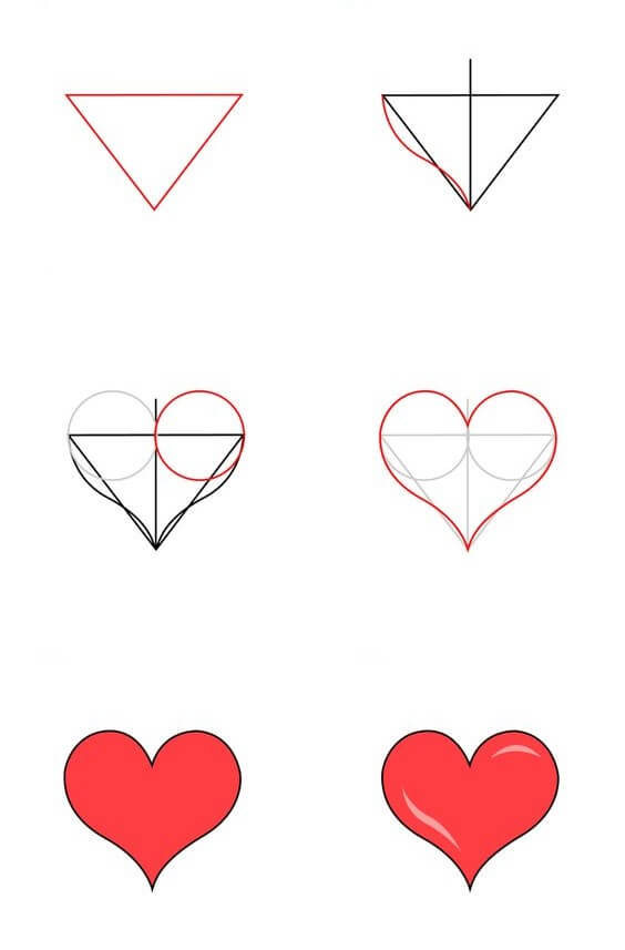 How to draw Heart idea (24)