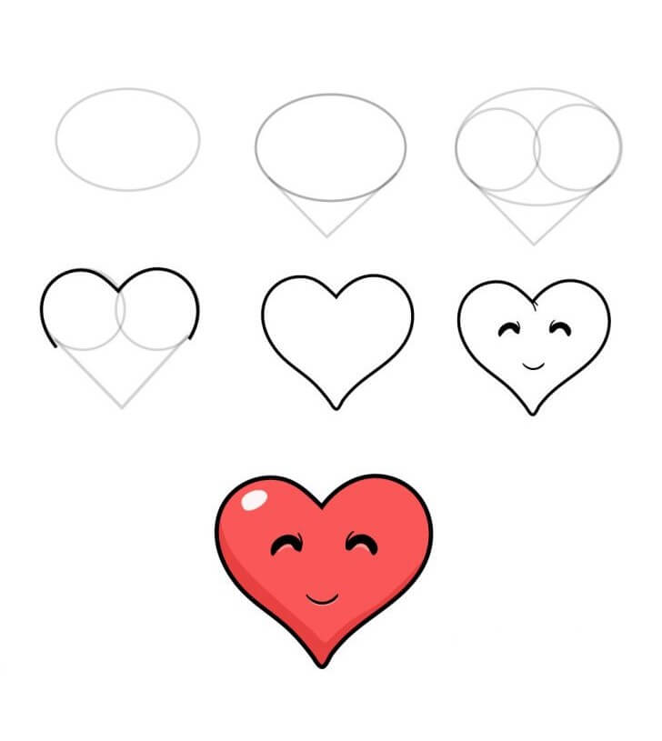 How to draw Heart idea (27)