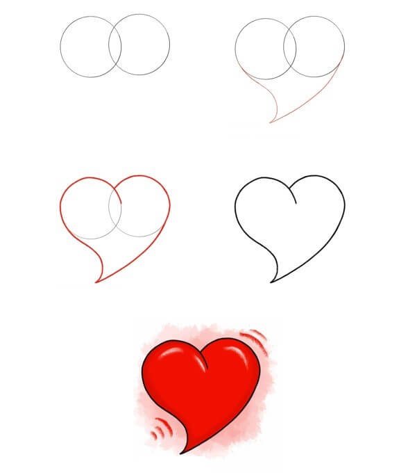 How to draw Heart idea (39)