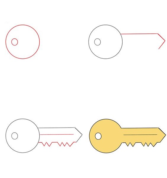 How to draw Key idea (10)