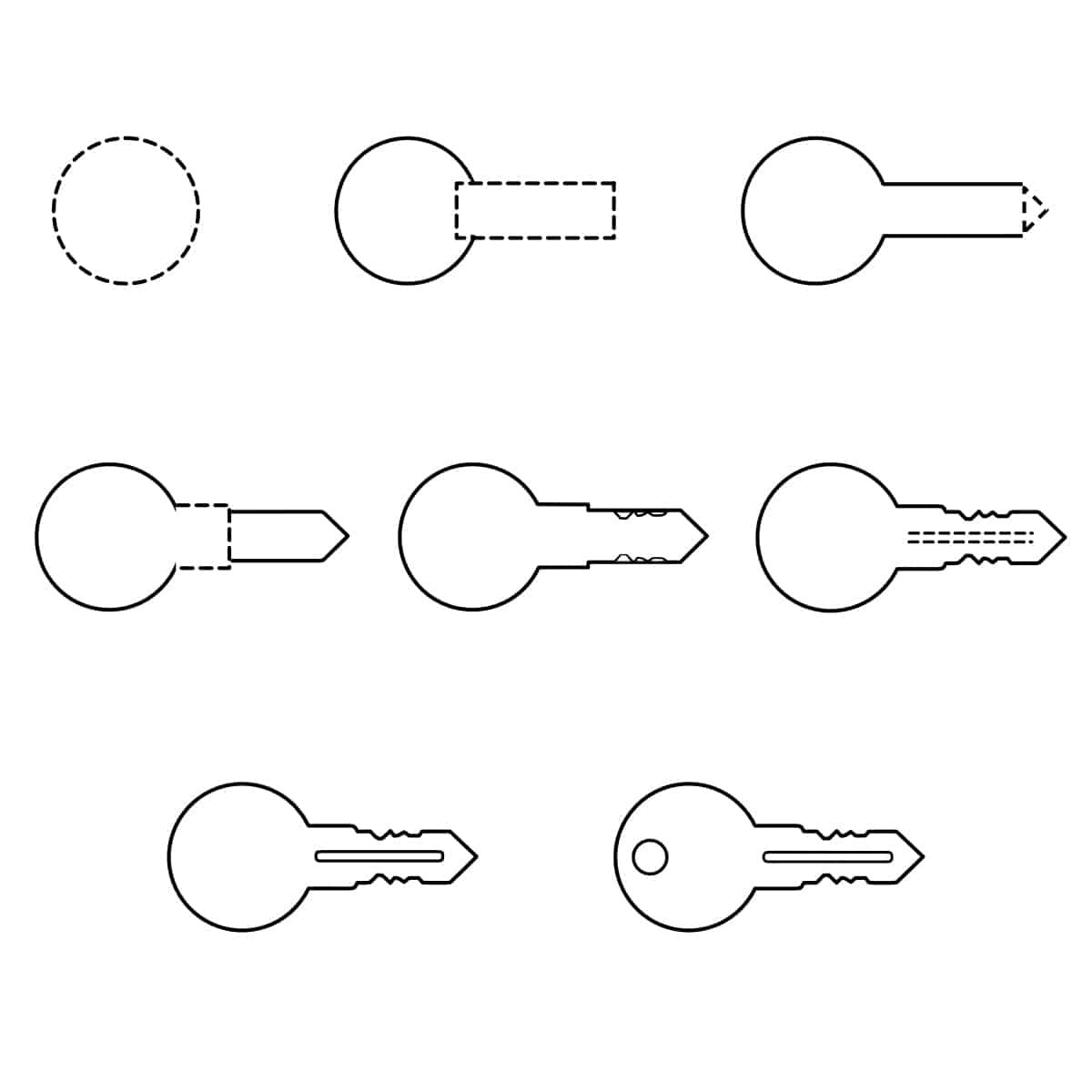 How to draw Key idea (12)