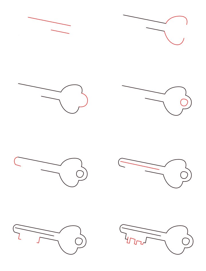 How to draw Key idea (14)