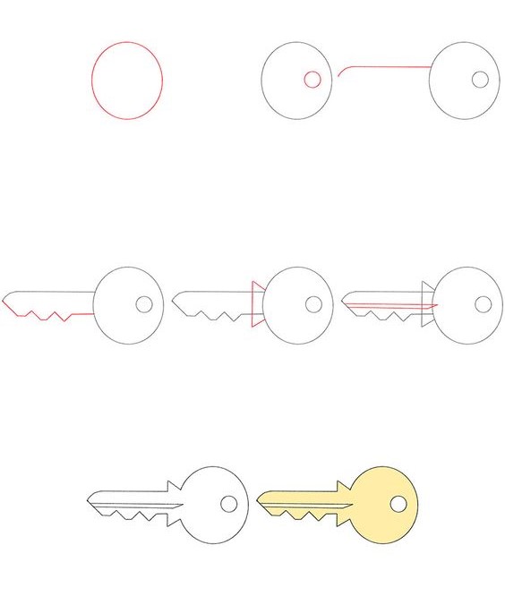 How to draw Key idea (7)