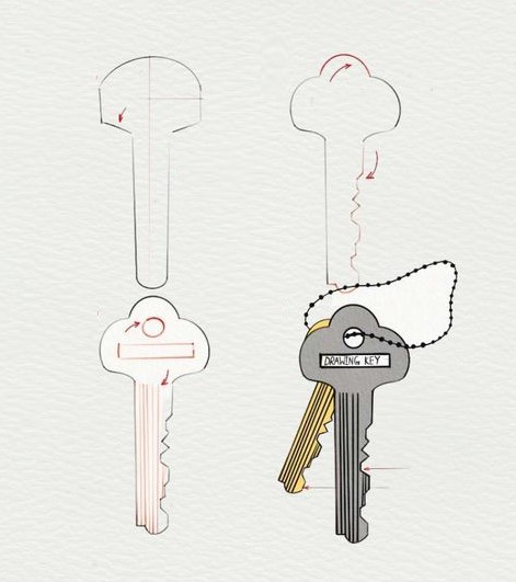 How to draw Key idea (8)