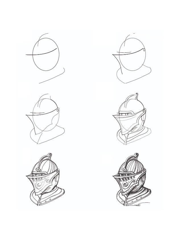 Knight idea (16) Drawing Ideas