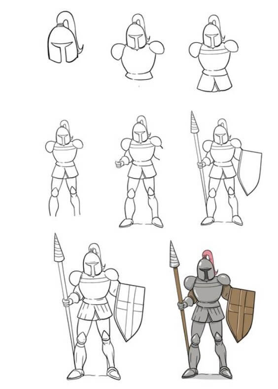 Knight idea (2) Drawing Ideas