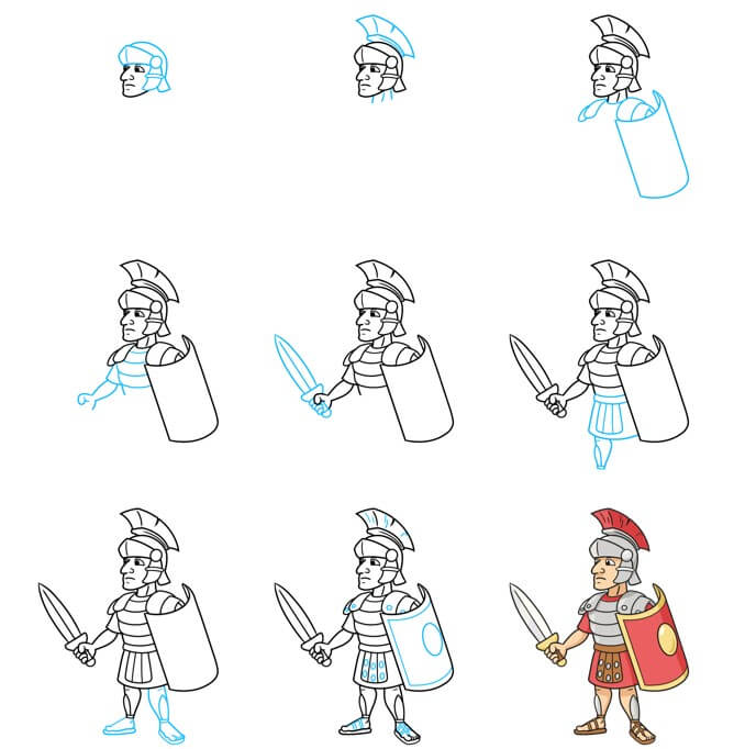 Knight idea (21) Drawing Ideas