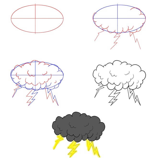 Lightning Bolt idea (14) Drawing Ideas