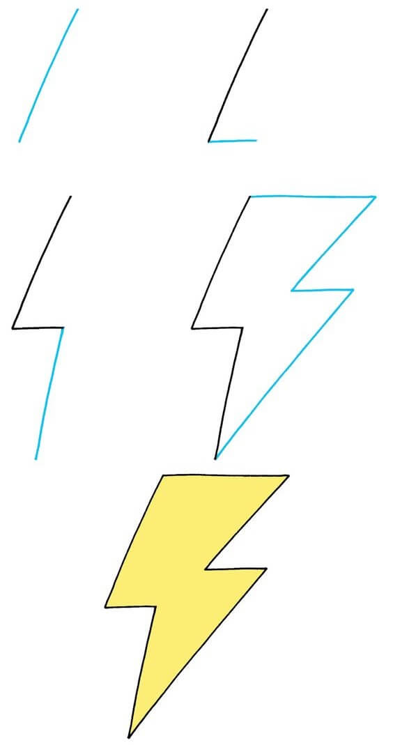 Lightning Bolt idea (2) Drawing Ideas