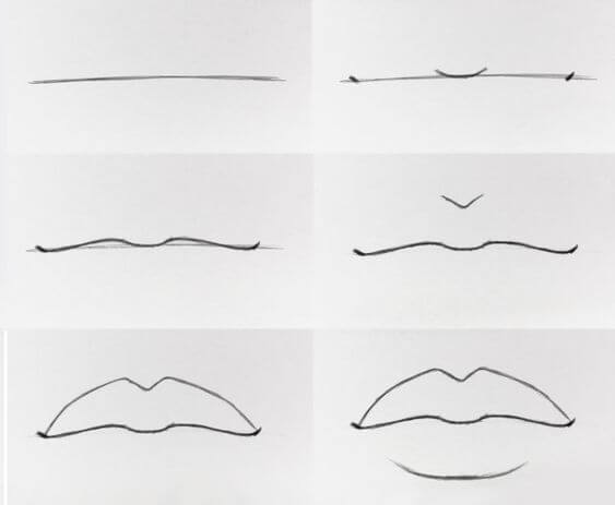 How to draw Lip idea (18)