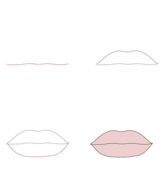 Lip idea (2) Drawing Ideas