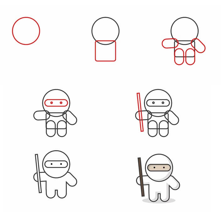 Ninja idea (15) Drawing Ideas