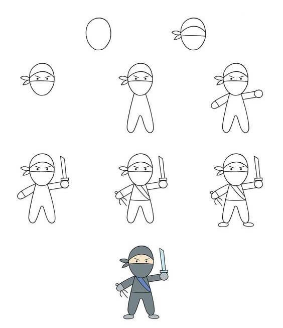 Ninja idea (3) Drawing Ideas