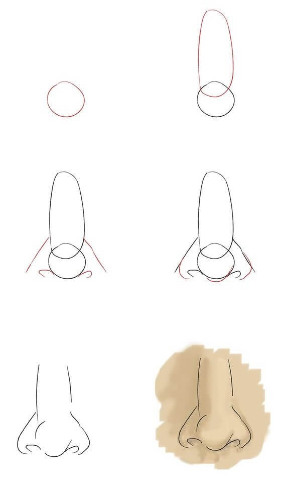 Nose idea (1) Drawing Ideas