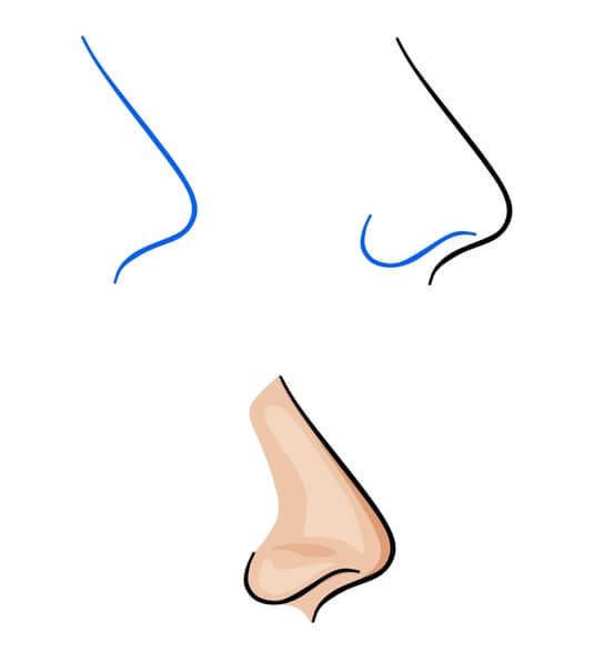 Nose idea (36) Drawing Ideas