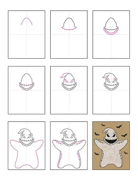 Oogie boogie (3) Drawing Ideas