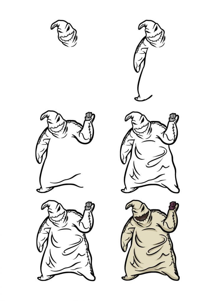 Oogie boogie (5) Drawing Ideas