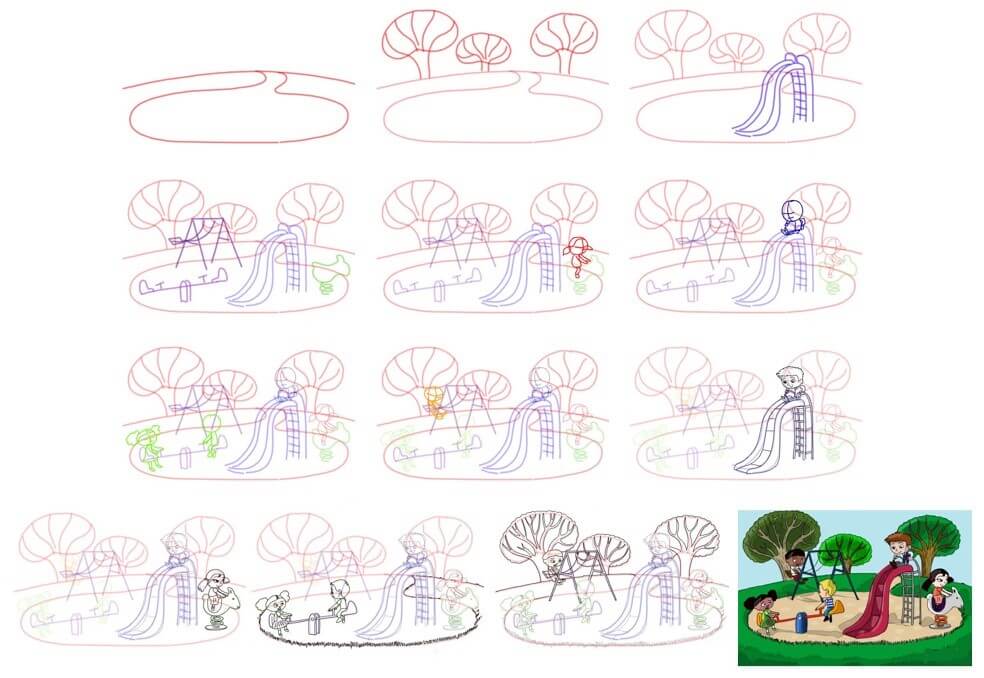 Playground idea (5) Drawing Ideas