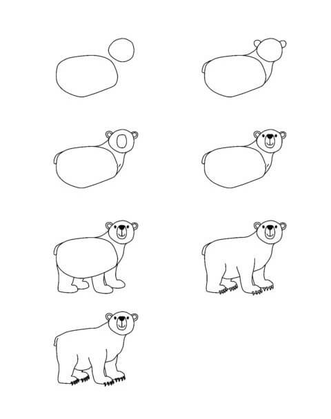 Polar bears idea (1) Drawing Ideas