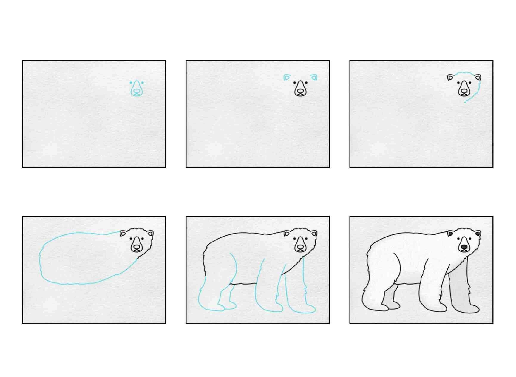 Polar bears idea (23) Drawing Ideas