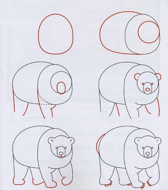Polar bears idea (4) Drawing Ideas