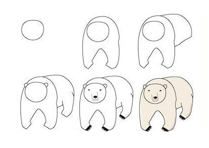 Polar bears idea (7) Drawing Ideas