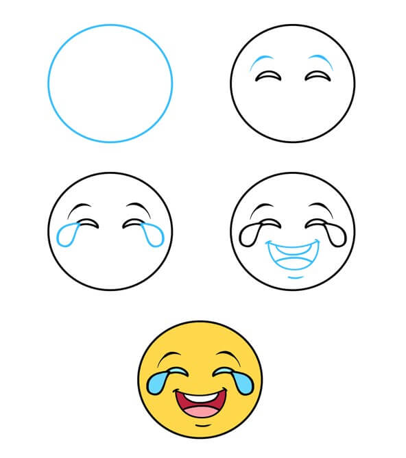 How to draw Smiley face idea (10)