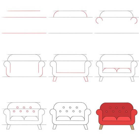 Chair Drawing Ideas