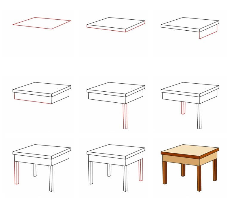 Table Drawing Ideas