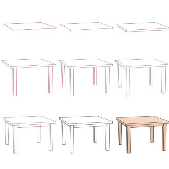 Table idea (5) Drawing Ideas