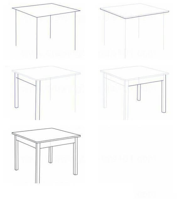 Table idea (8) Drawing Ideas