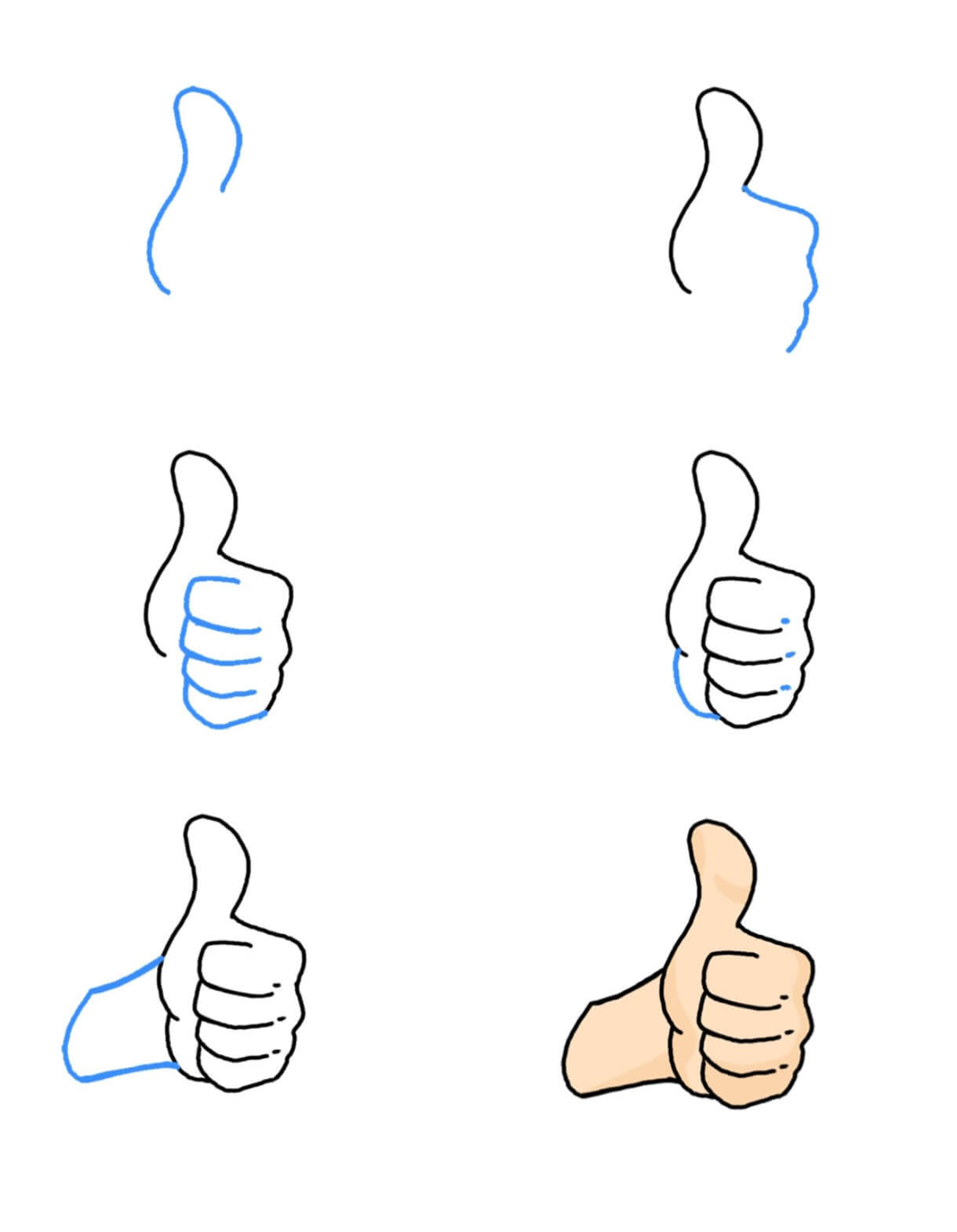 Thumbs up idea (14) Drawing Ideas