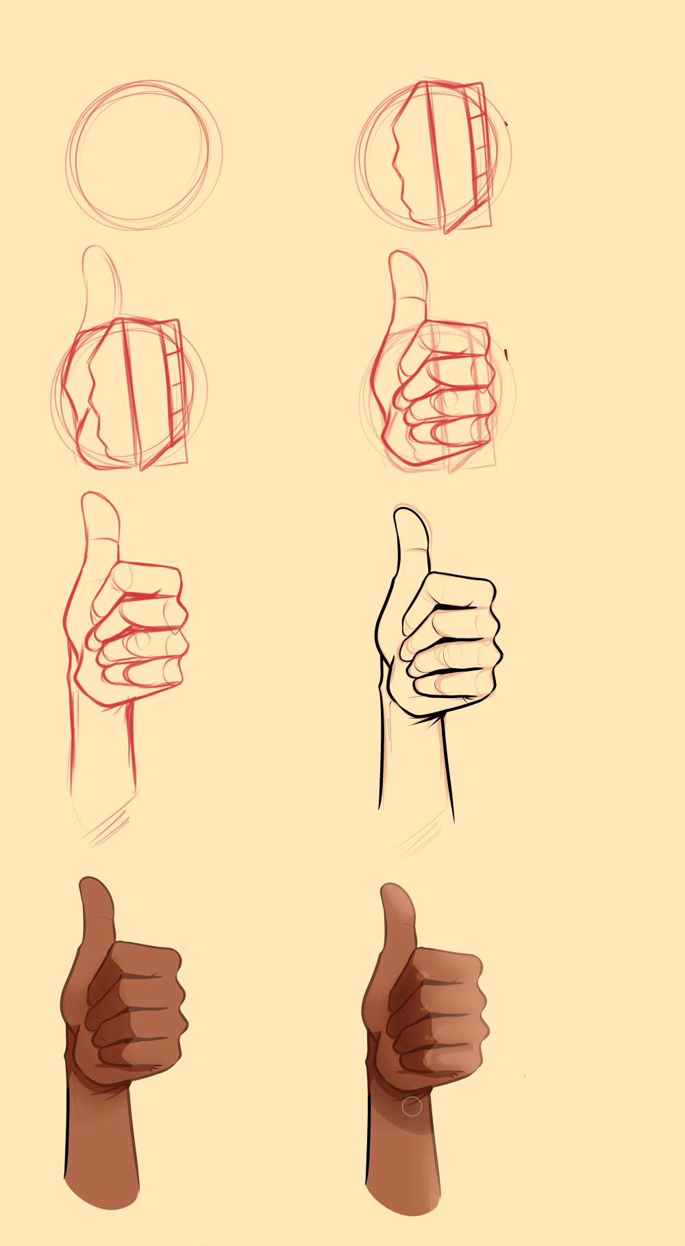 Thumbs up idea (15) Drawing Ideas